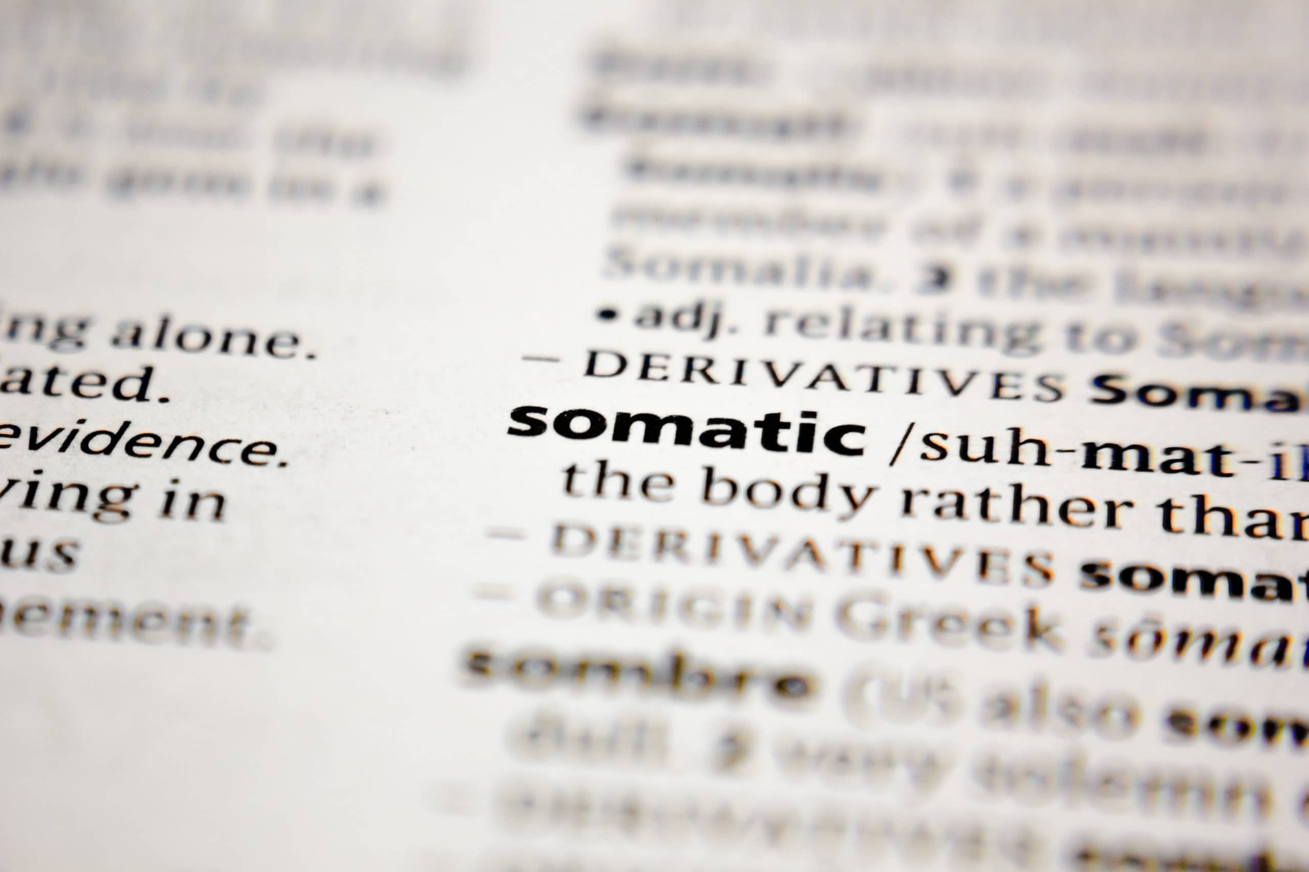 Los Angeles somatic therapy