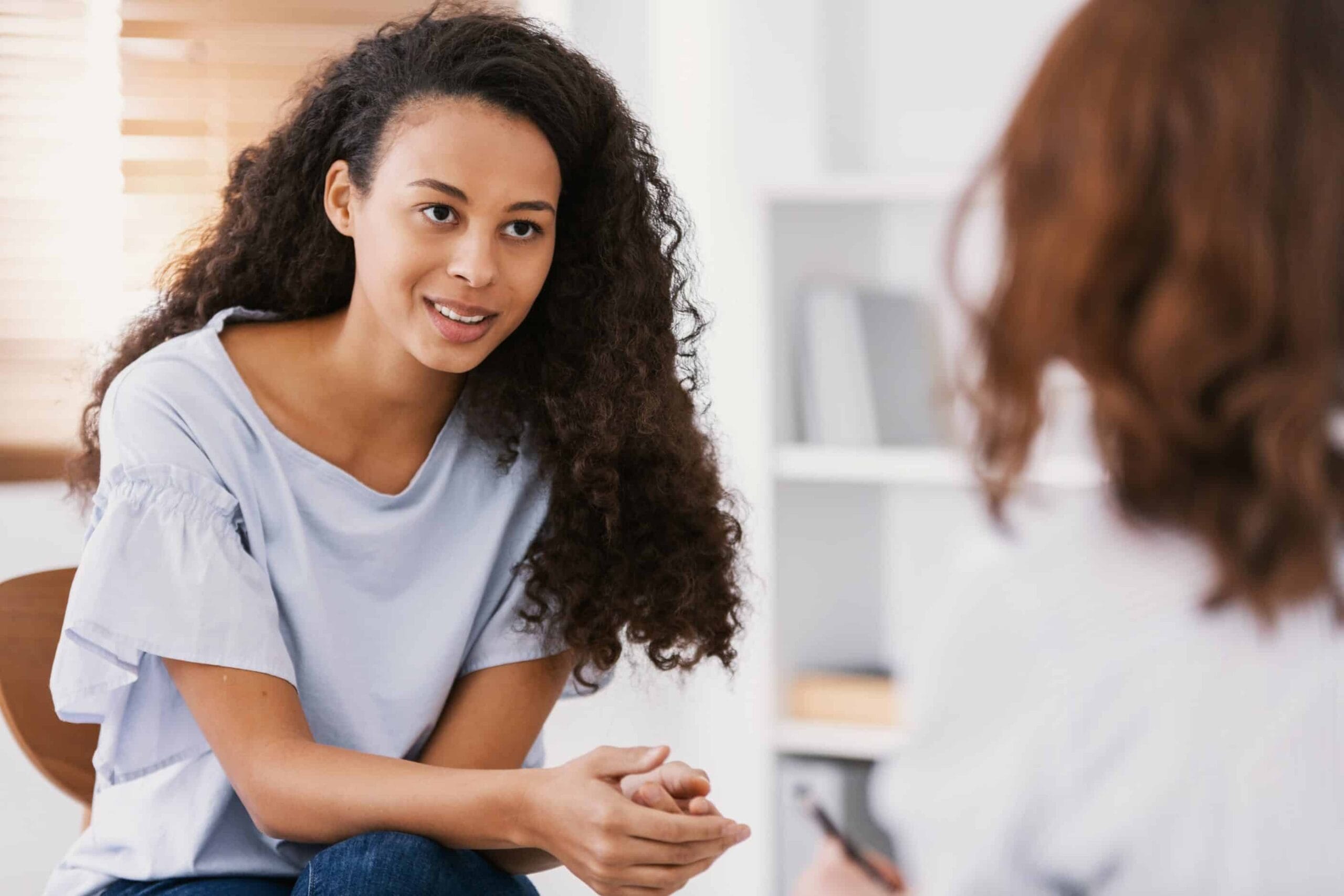Woman getting the best help at our mood disorder treatment in Los Angeles, California