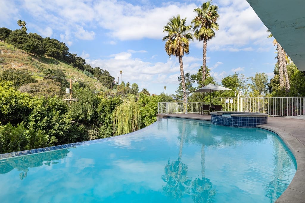 Pool at Montare on the Hill in Studio City, California