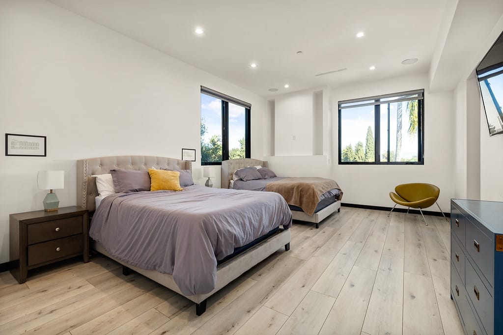 Bedroom at our residential behavioral treatment center in Sherman Oaks California