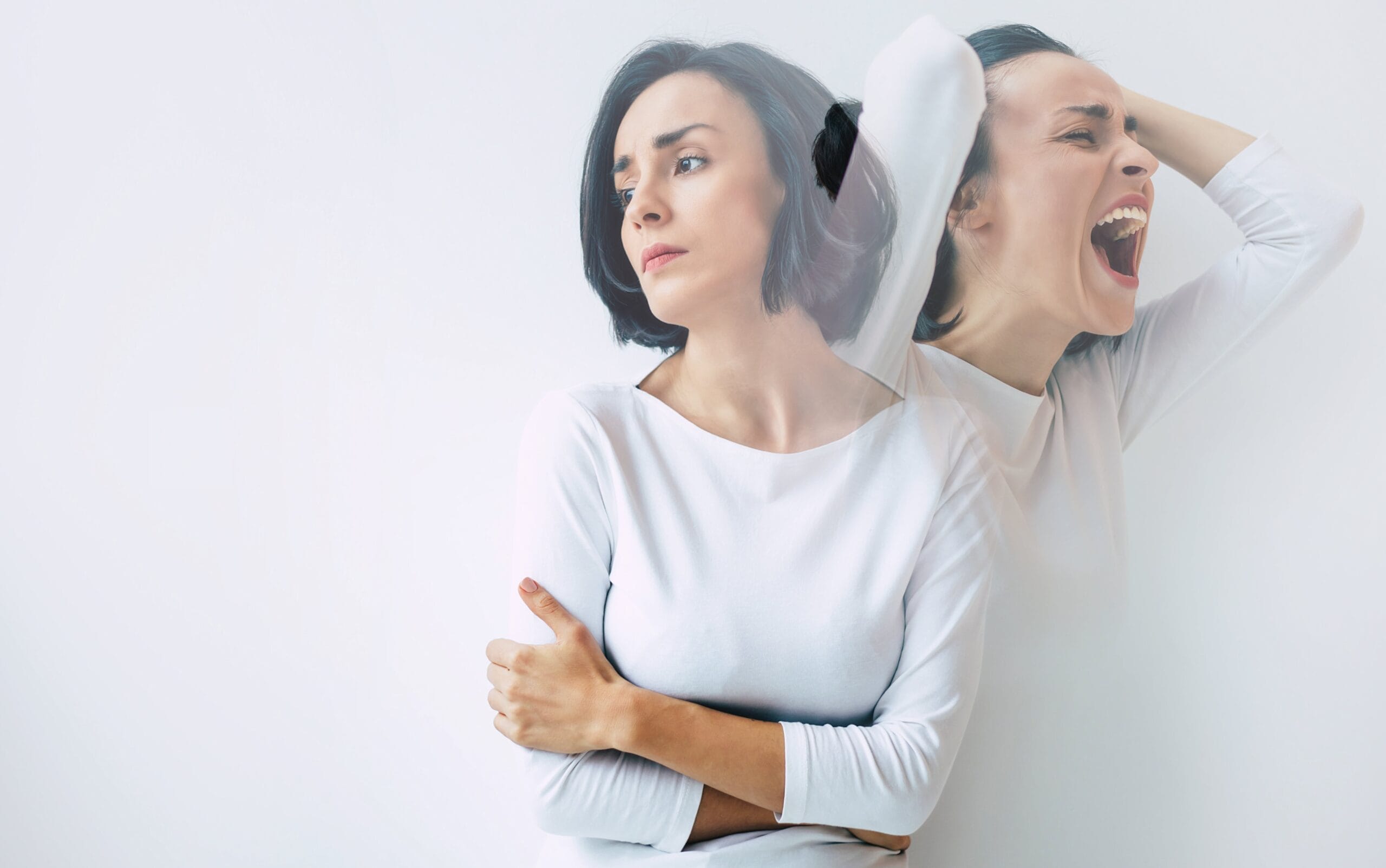 Woman experiencing Untreated Bipolar Disorder