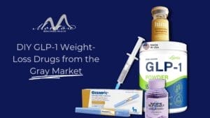 DIY GLP-1 Drugs for subscription and other on the gray market, including Ozempic, Lemme GLP-1, Hims GLP-1, Hers GLP-1, and other GLP-1 Boosters, supplements, and semaglutide treatments available as a subscription or make it yourself.